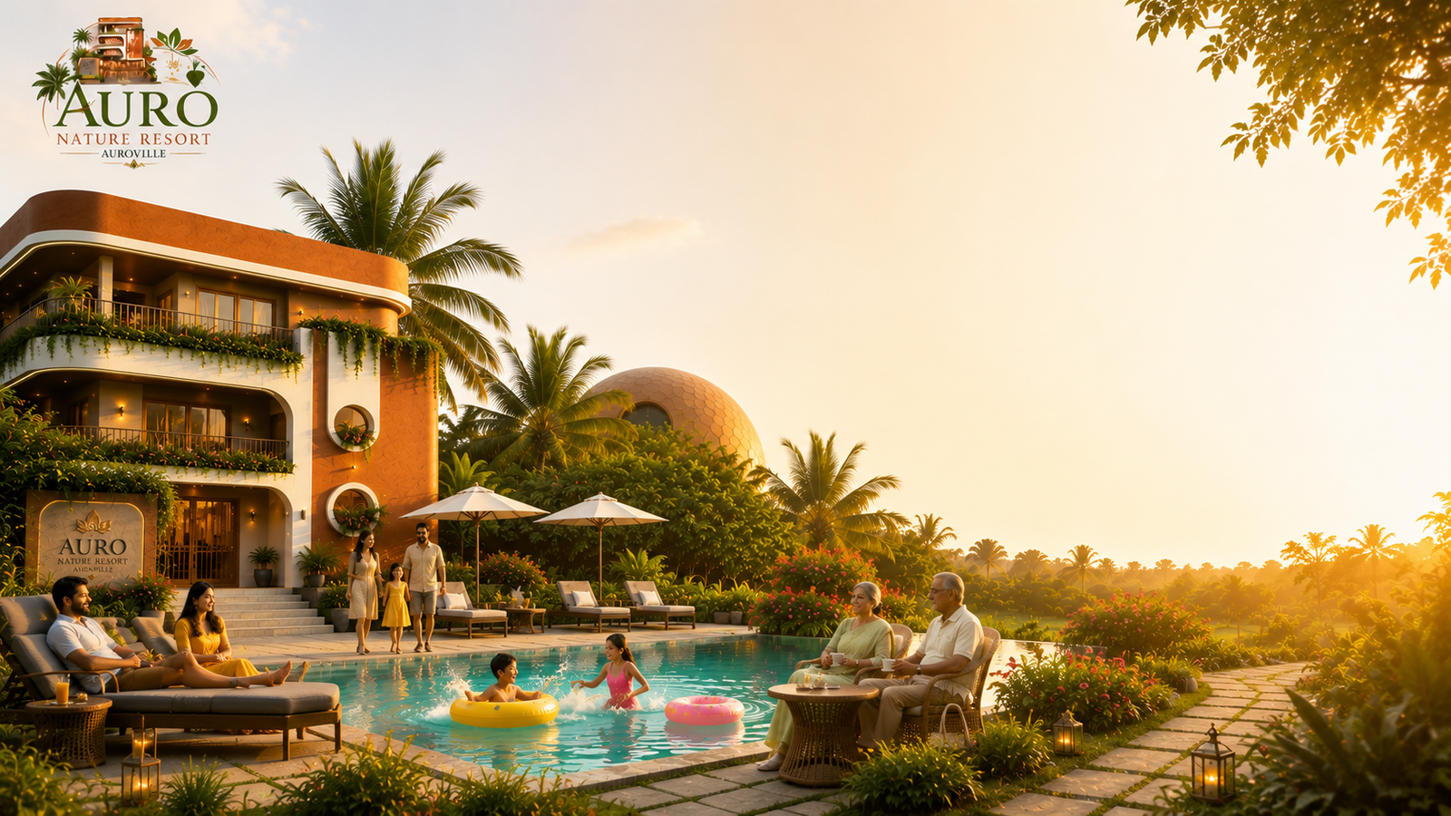 Family-Friendly Resort in Auroville – The Perfect Stay for Your Loved Ones