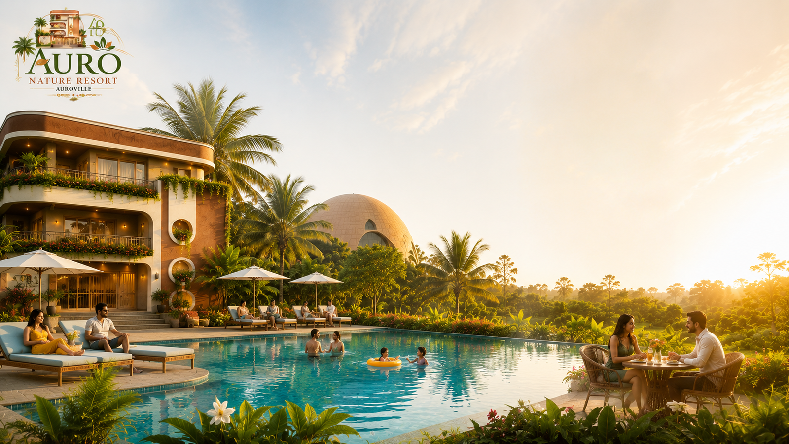 Resort in Auroville with Swimming Pool – Your Perfect Nature Escape